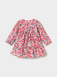 Vestido estampado Vermelho (Vermelho)  para Bebé Menina - Mayoral