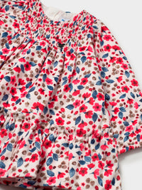Vestido estampado Vermelho (Vermelho)  para Bebé Menina - Mayoral