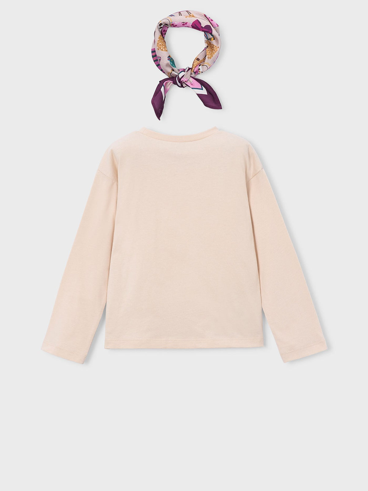 Camisola com lenço Tofu (Verde)  para Menina - Mayoral