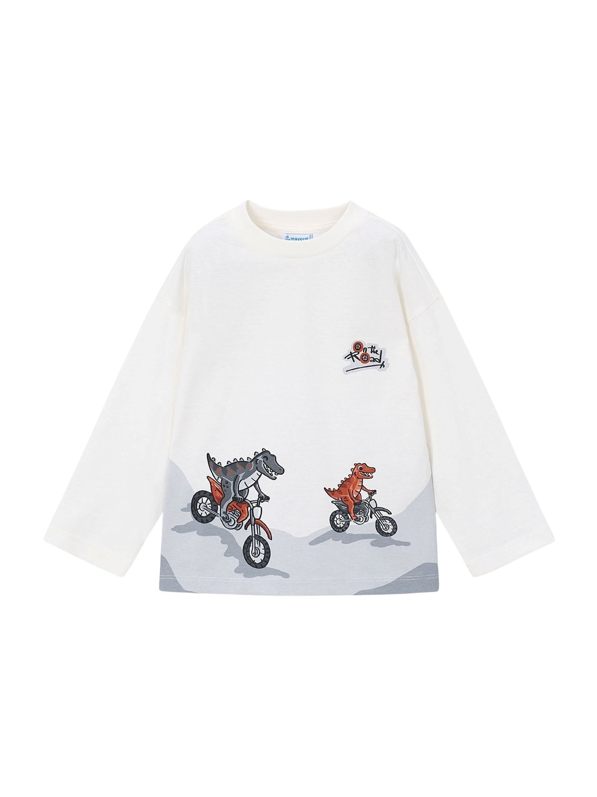 Camisola possicionada Nata-motos (Cinza Claro)  para Menino - Mayoral