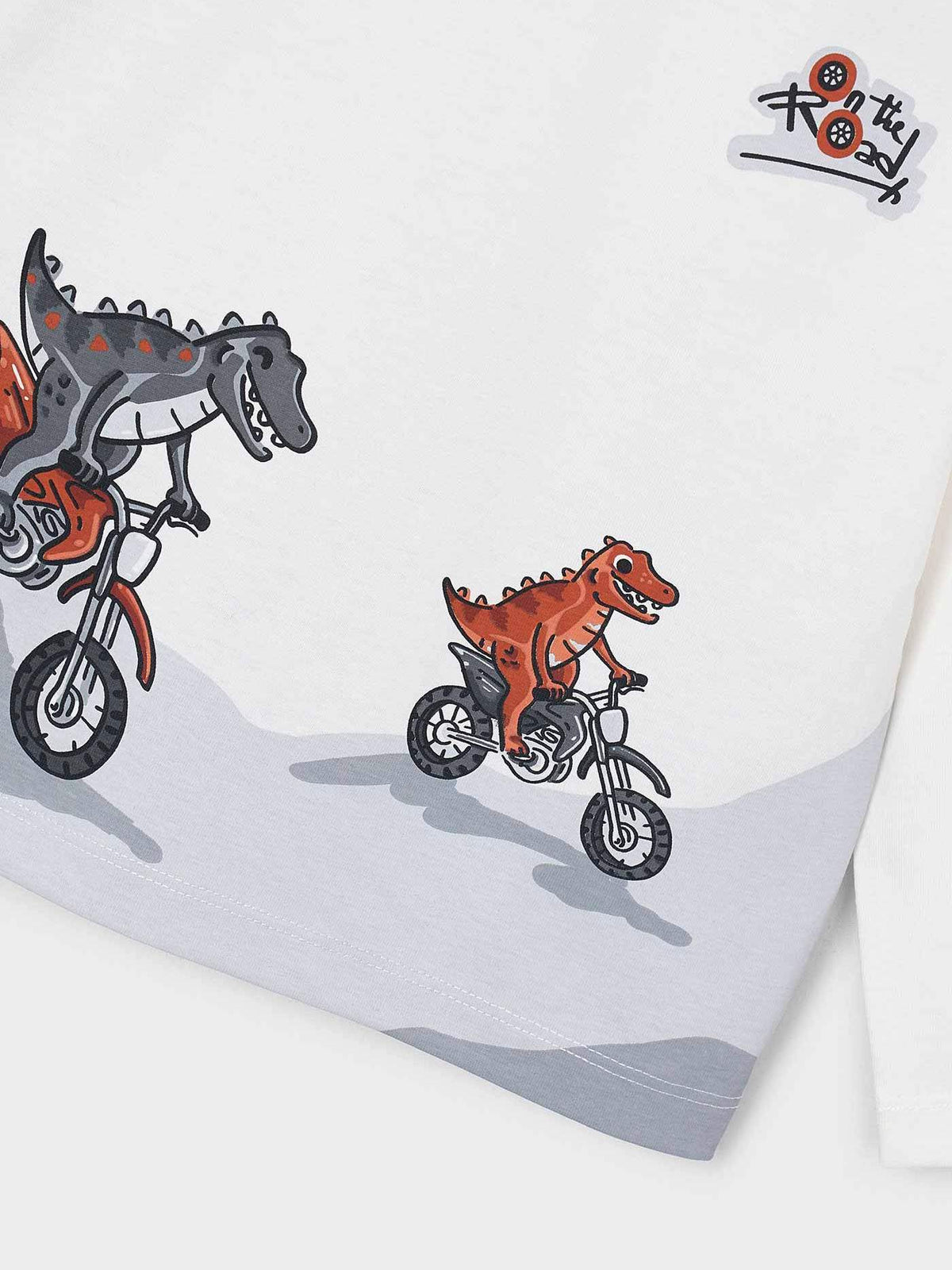 Camisola possicionada Nata-motos (Cinza Claro)  para Menino - Mayoral