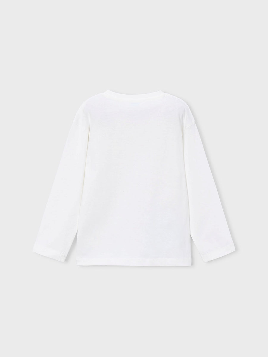 Camisola robot Nata (Creme / Pérola)  para Menino - Mayoral