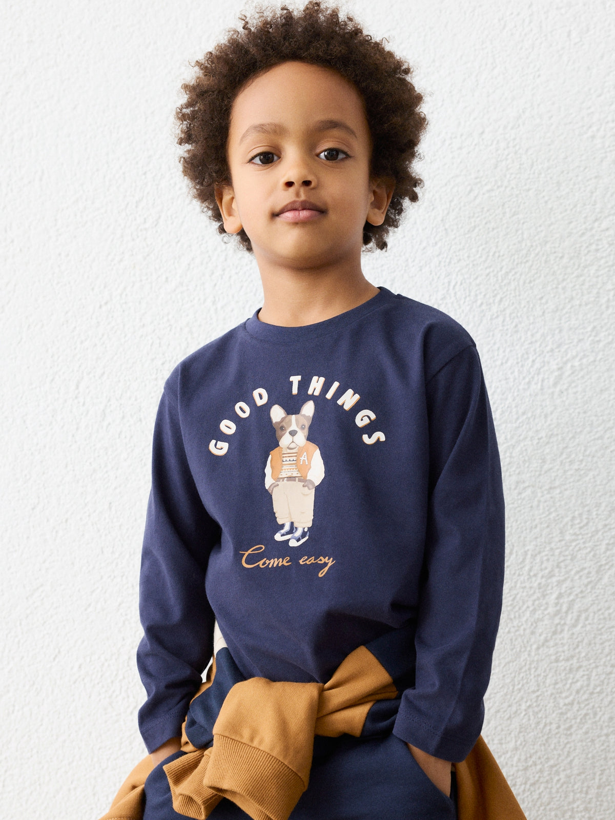 Camisola print cachorro Marinho (Marinho)  para Menino - Mayoral