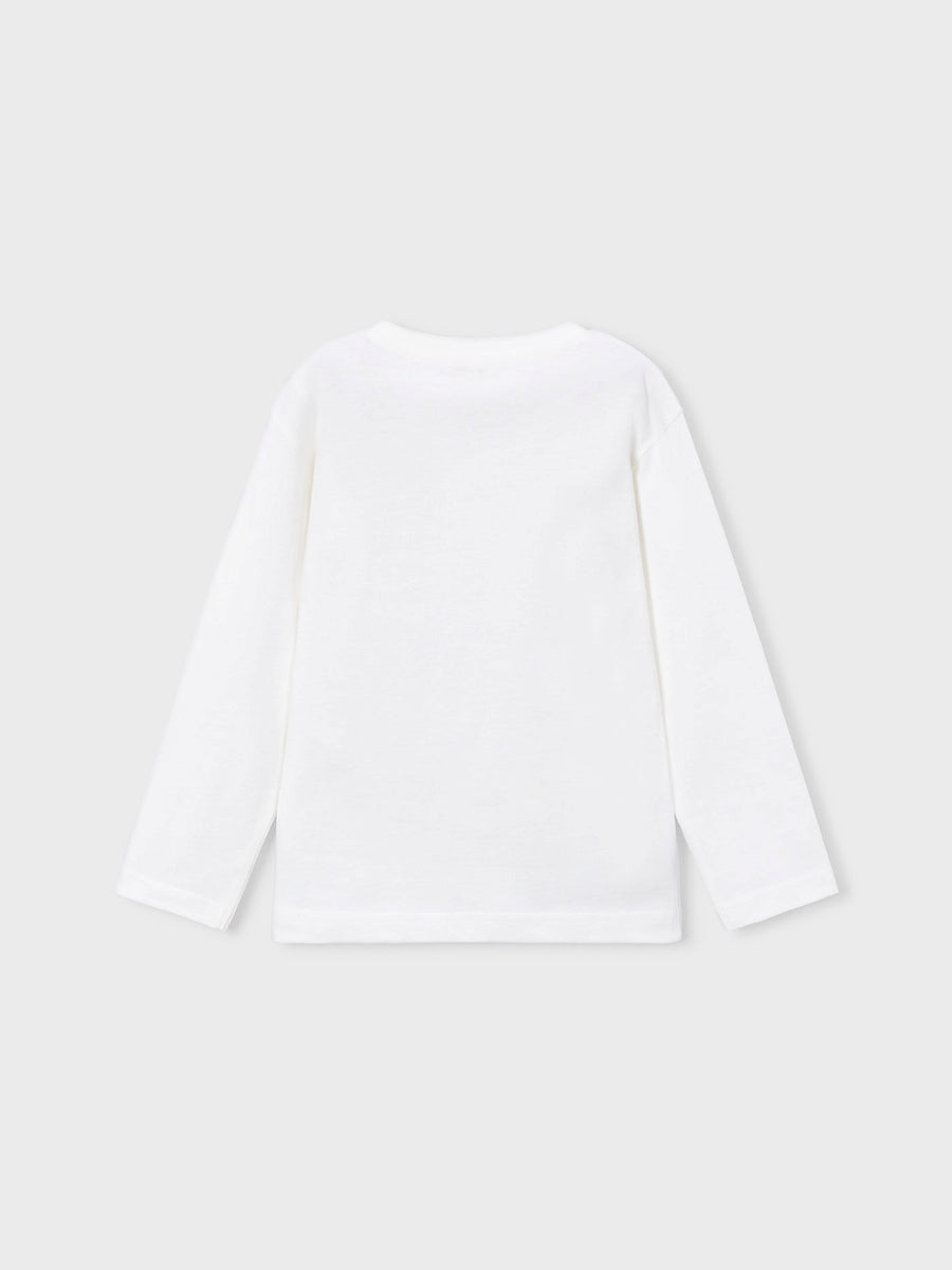 Camiseta m/comp. bordada Nata (Creme / Pérola)  para Menino - Mayoral
