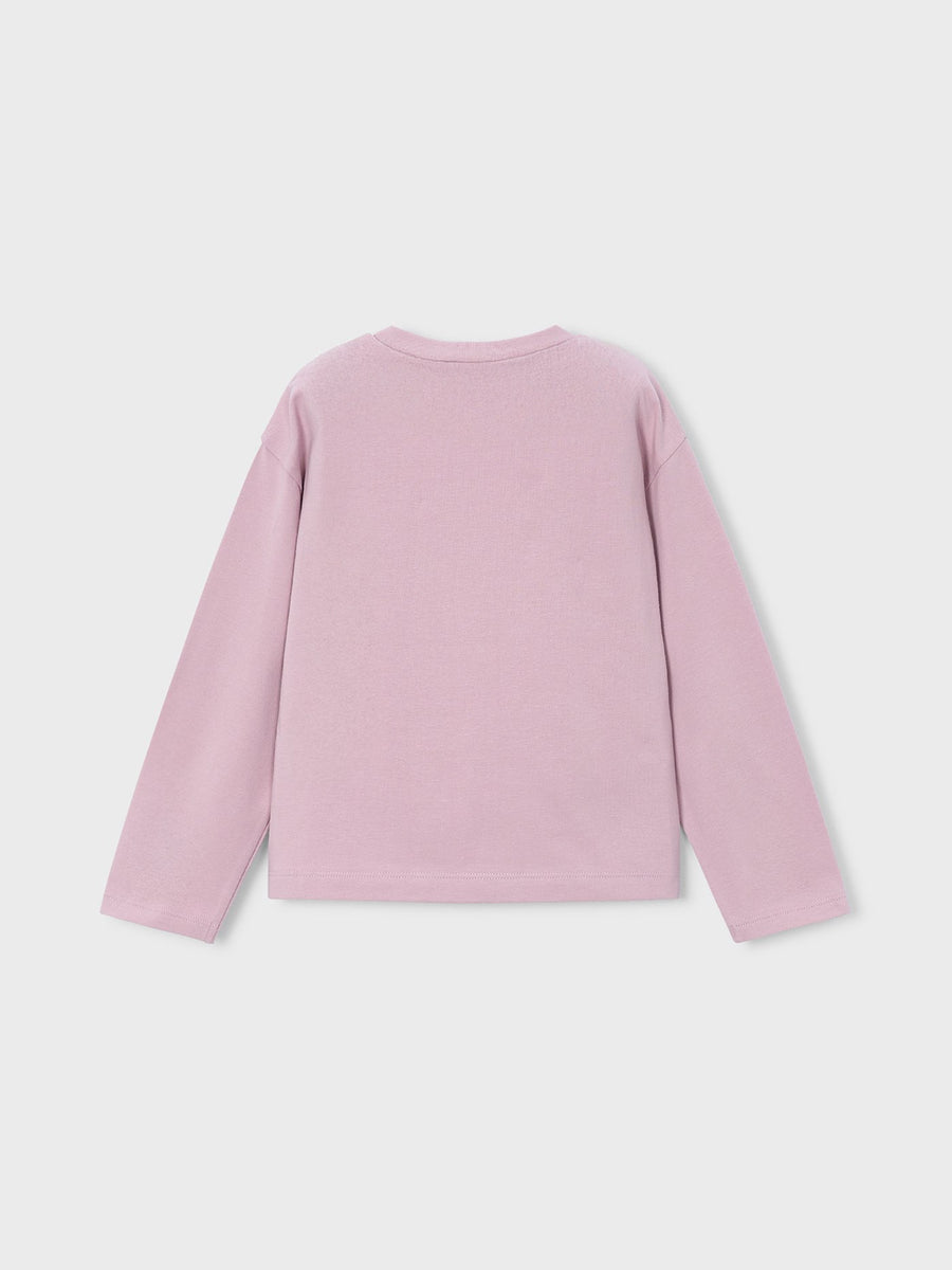 Camisola Rosa malva (Lilás)  para Menina - Mayoral