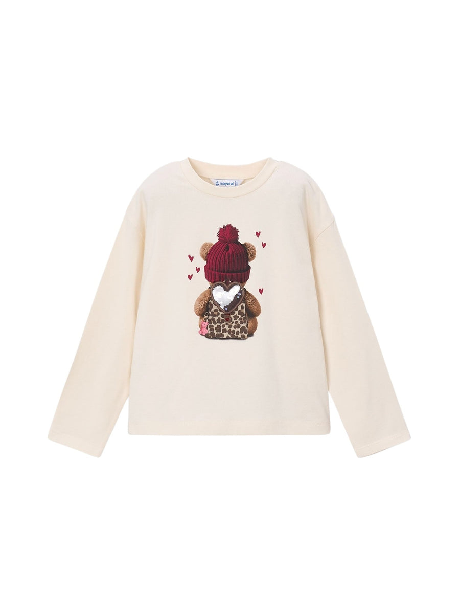 Camisola Soja (Creme / Pérola)  para Menina - Mayoral