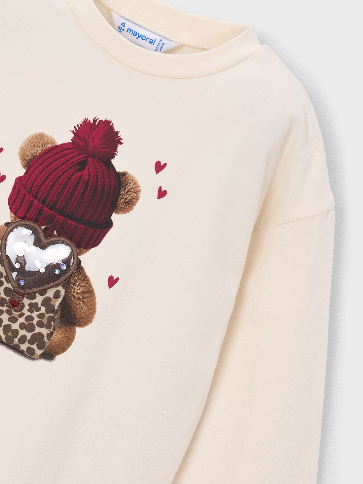 Camisola Soja (Creme / Pérola)  para Menina - Mayoral
