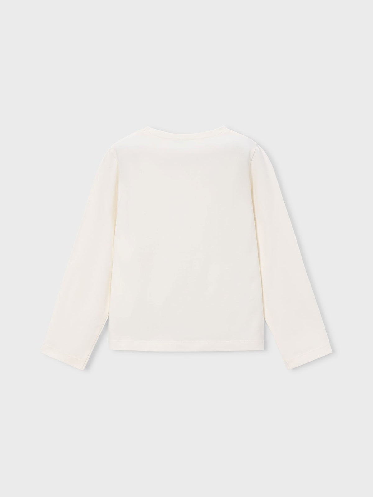 Camiseta m/comp. clássica Crú-vermel (Vermelho)  para Menina - Mayoral