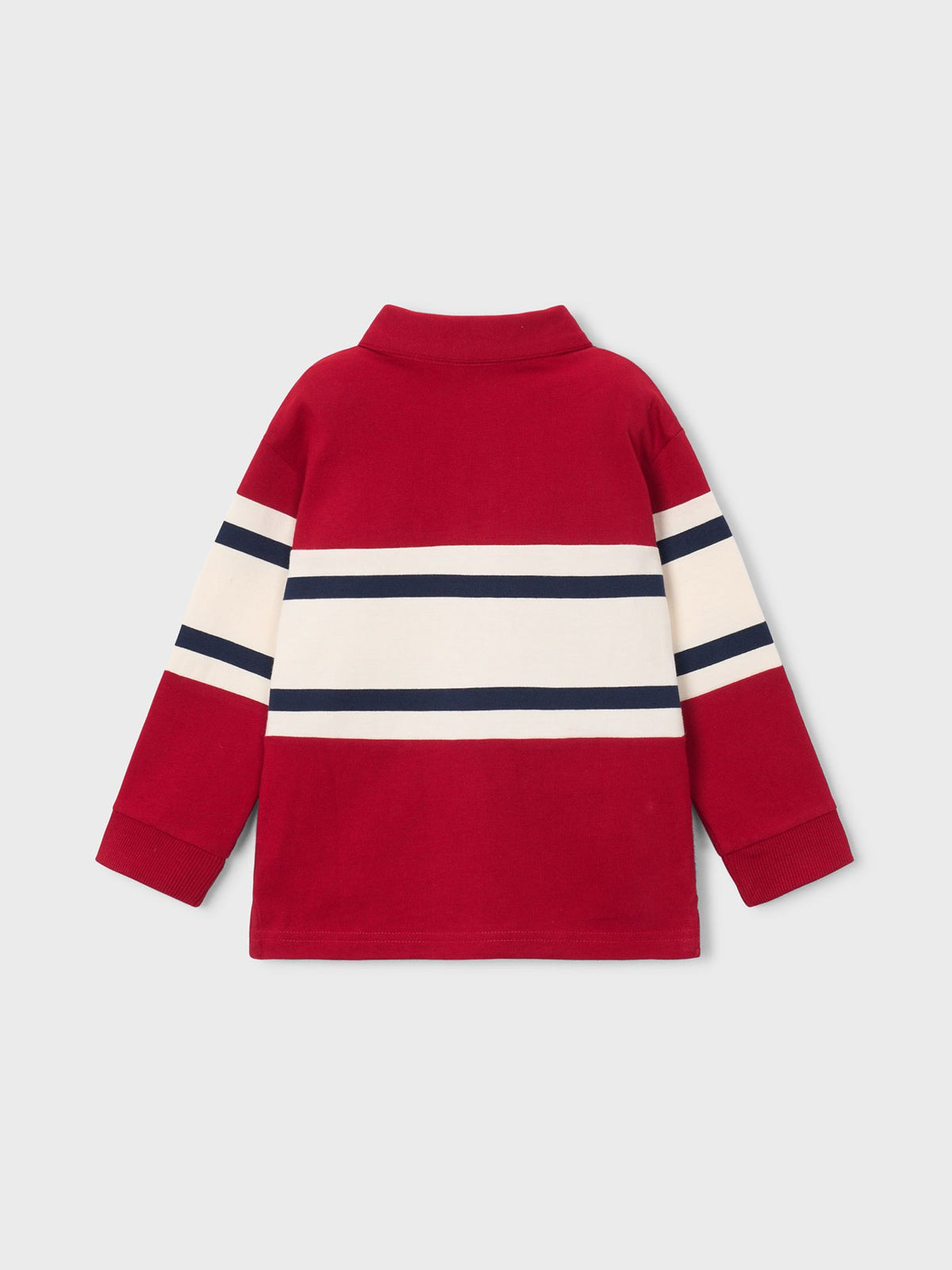 Polo m/comp. combinado bebé Vermelho (Vermelho)  para Menino - Mayoral