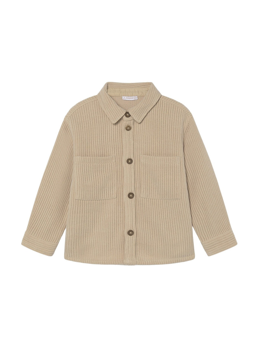Sobrecamisa bombazina Cereal (Bege)  para Menino - Mayoral