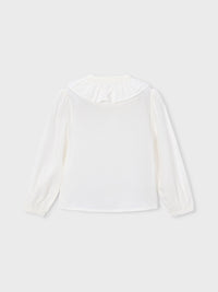 Blusa classica Crú (Creme / Pérola)  para Menina - Mayoral