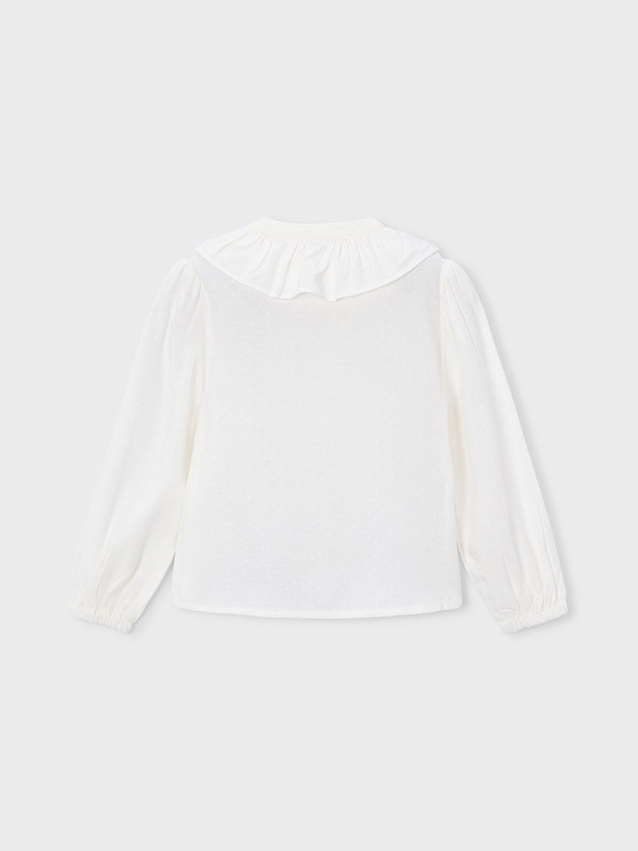 Blusa classica Crú (Creme / Pérola)  para Menina - Mayoral