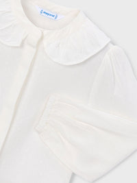 Blusa classica Crú (Creme / Pérola)  para Menina - Mayoral