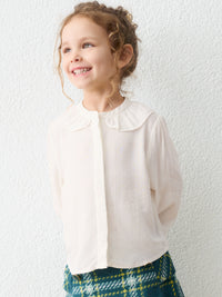 Blusa classica Crú (Creme / Pérola)  para Menina - Mayoral