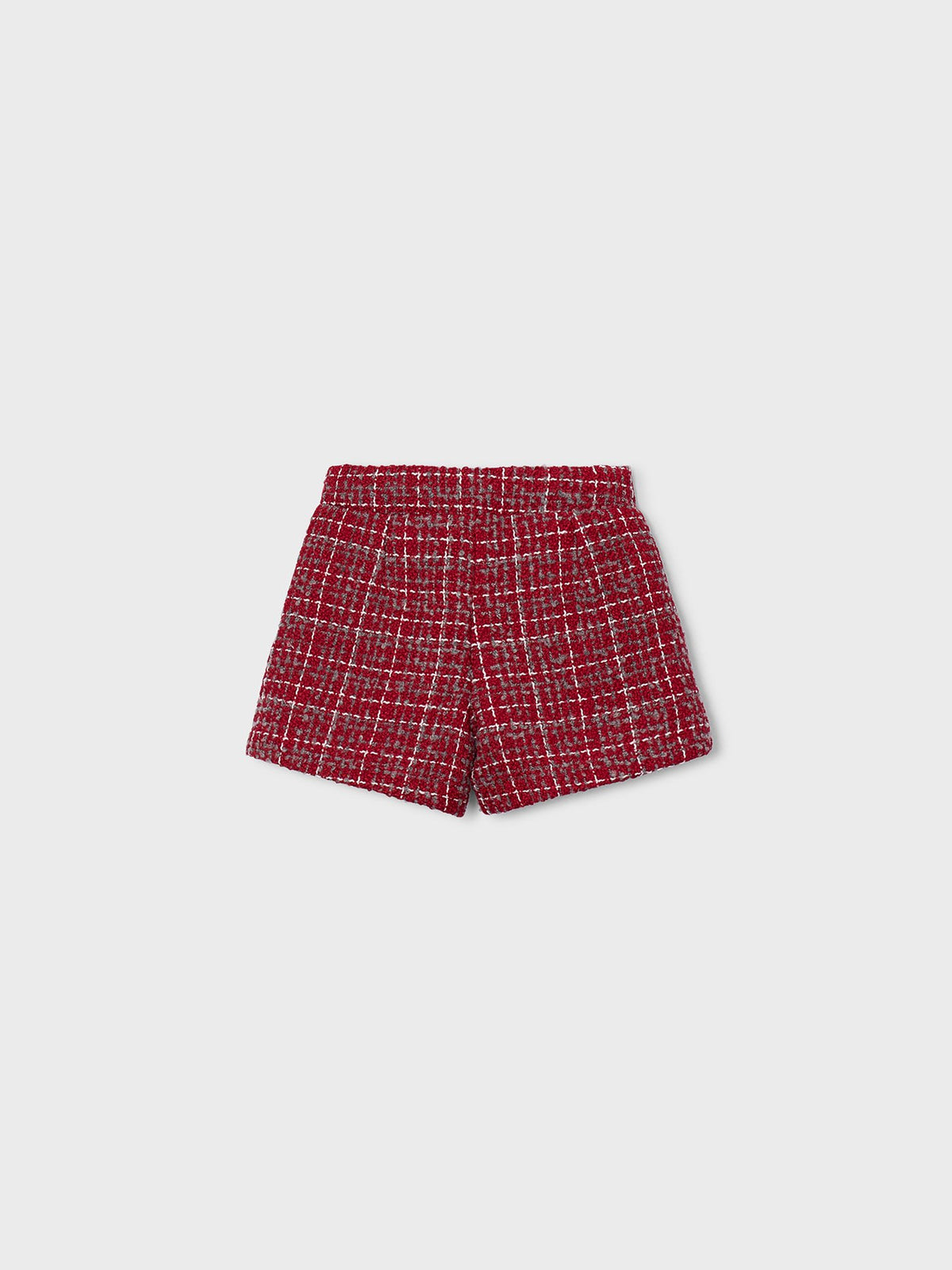 Bermuda tweed Vermelho (Vermelho)  para Menina - Mayoral