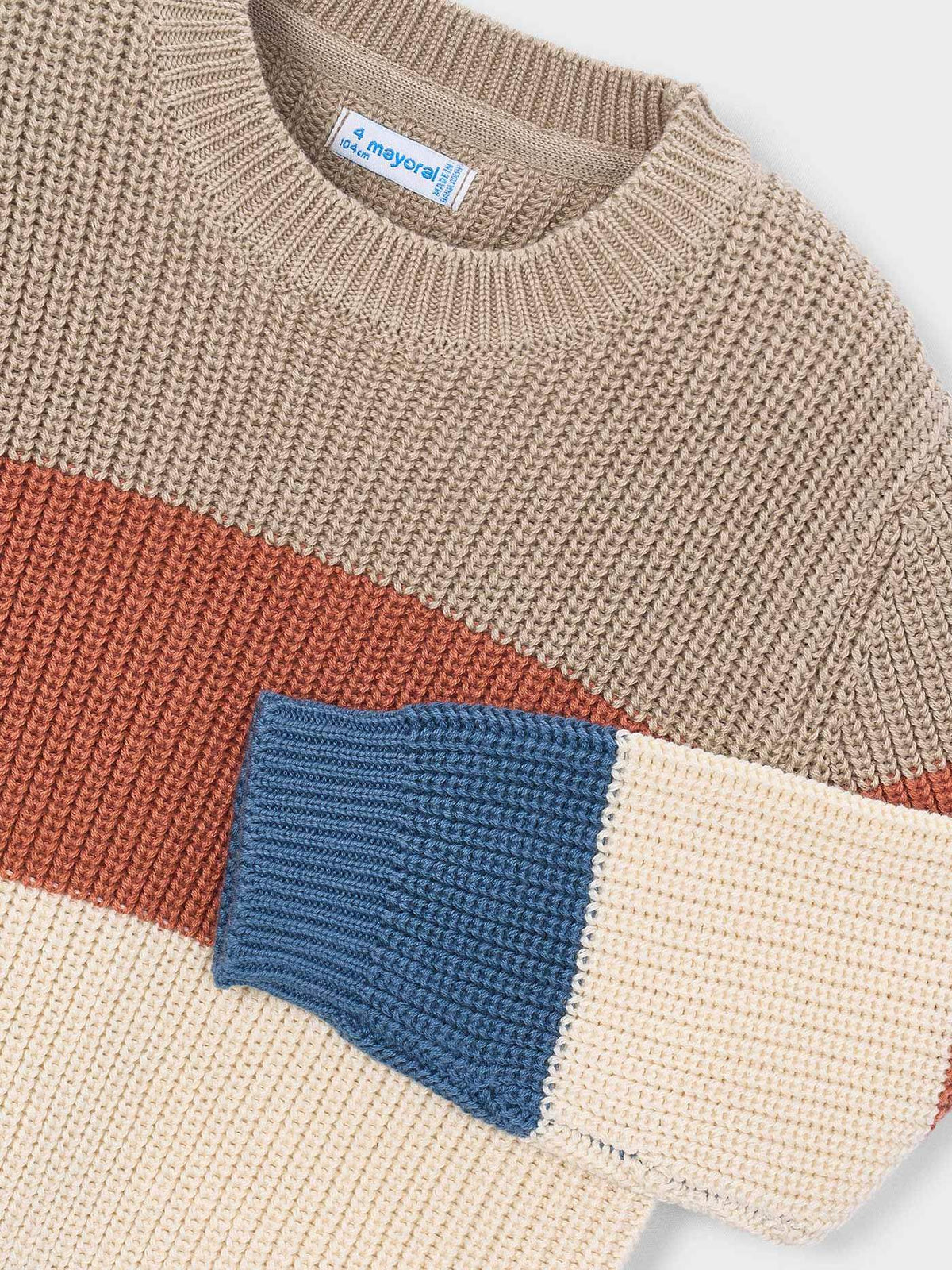 Jersey blocking Telha (Tijolo)  para Menino - Mayoral