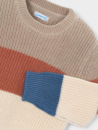 Jersey blocking Telha (Tijolo)  para Menino - Mayoral