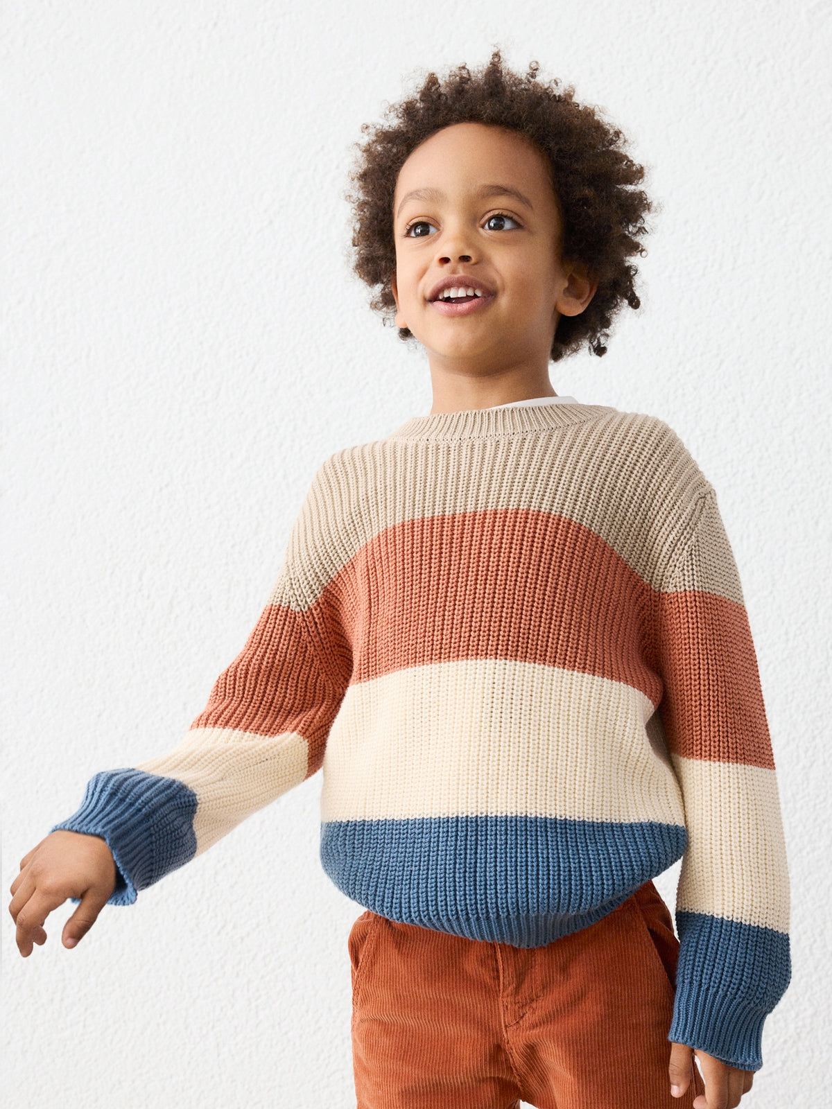 Jersey blocking Telha (Tijolo)  para Menino - Mayoral