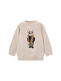 Jersey intarsia Cereal vig (Bege)  para Menino - Mayoral