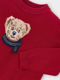 Jersey intarsia Vermelho (Vermelho)  para Menino - Mayoral