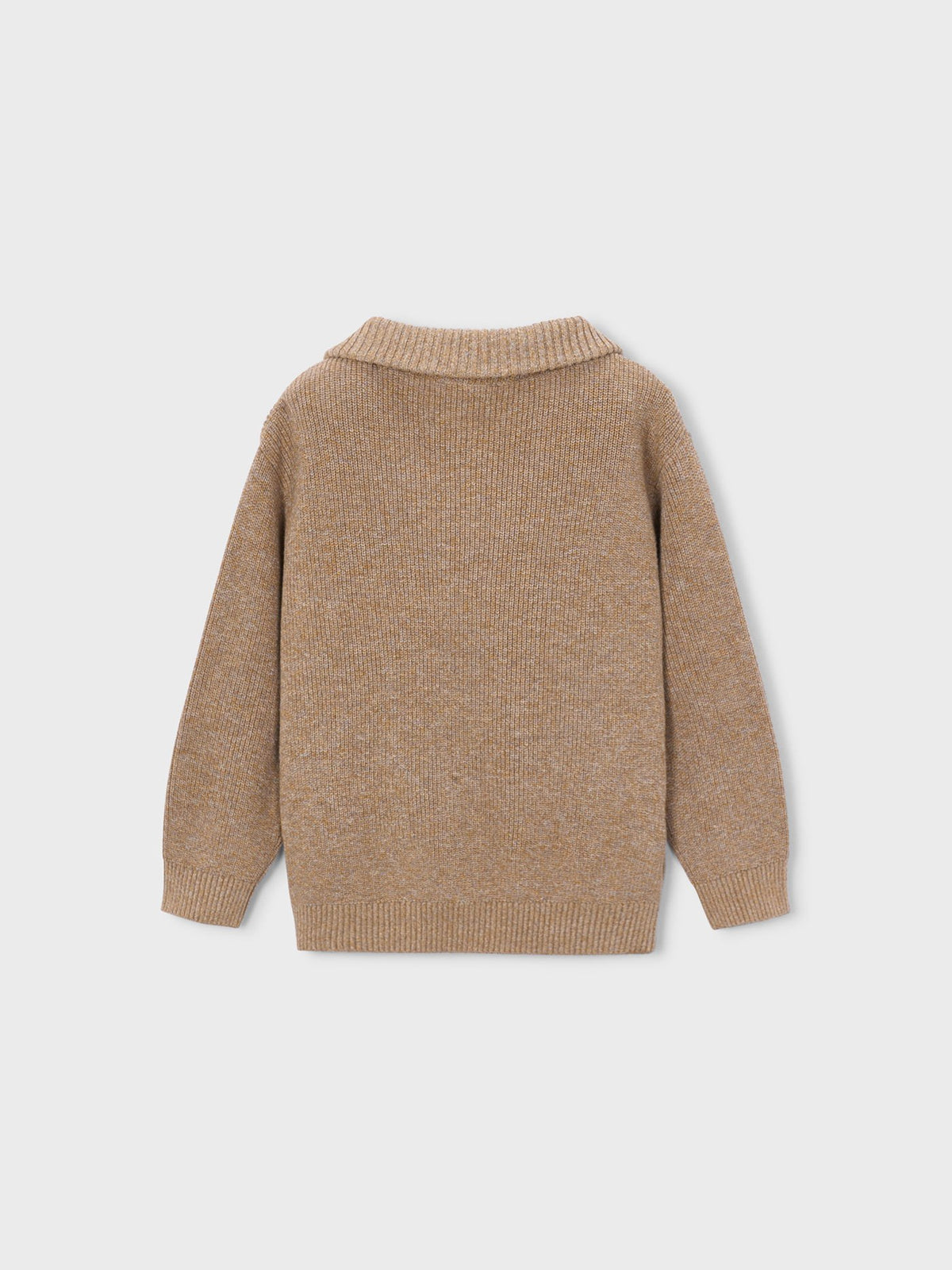 Jersey fecho Cacao twee (Castanho)  para Menino - Mayoral