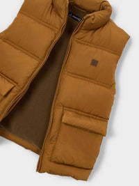 Colete puffy Barro (Castanho)  para Menino - Mayoral