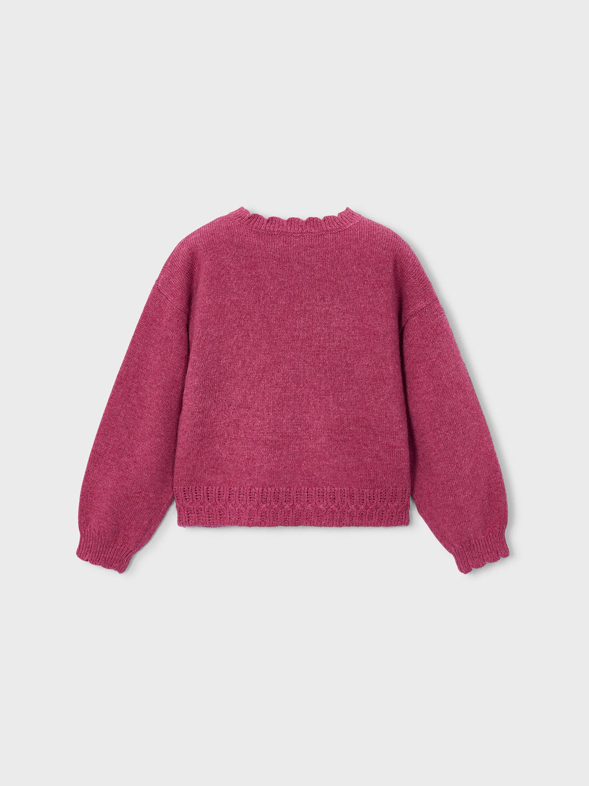 Jersey intarsia Petala mez (Rosa Velho)  para Menina - Mayoral