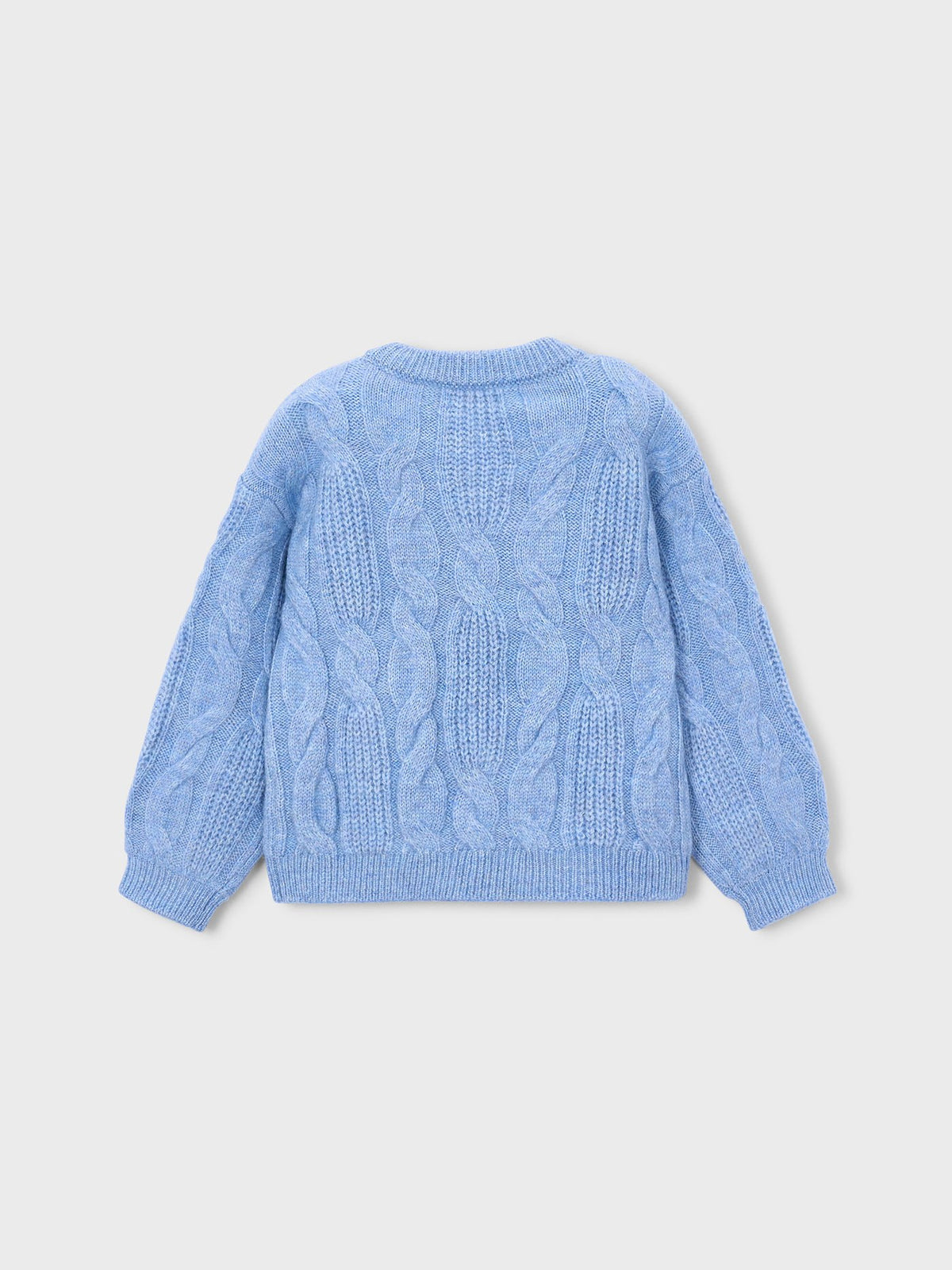 Jersey flores 3D Céu mescla (Celeste)  para Menina - Mayoral