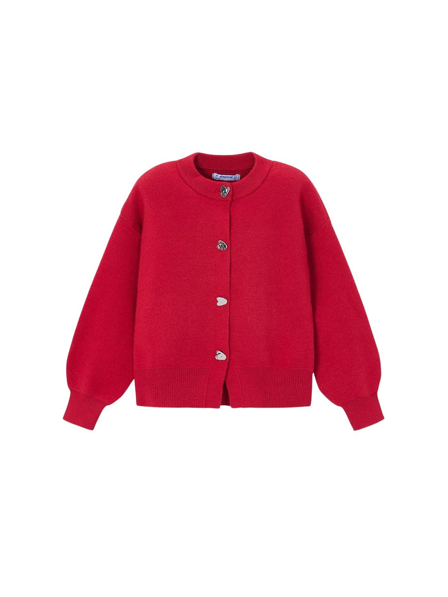 Casaco tricot bebé Vermelho (Vermelho)  para Menina - Mayoral