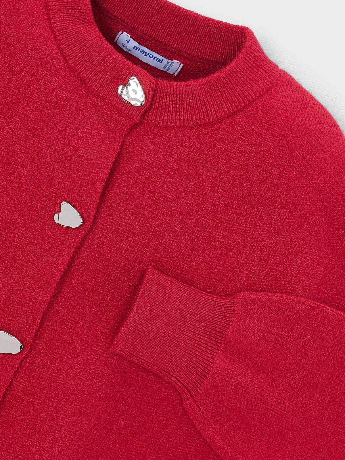 Casaco tricot bebé Vermelho (Vermelho)  para Menina - Mayoral