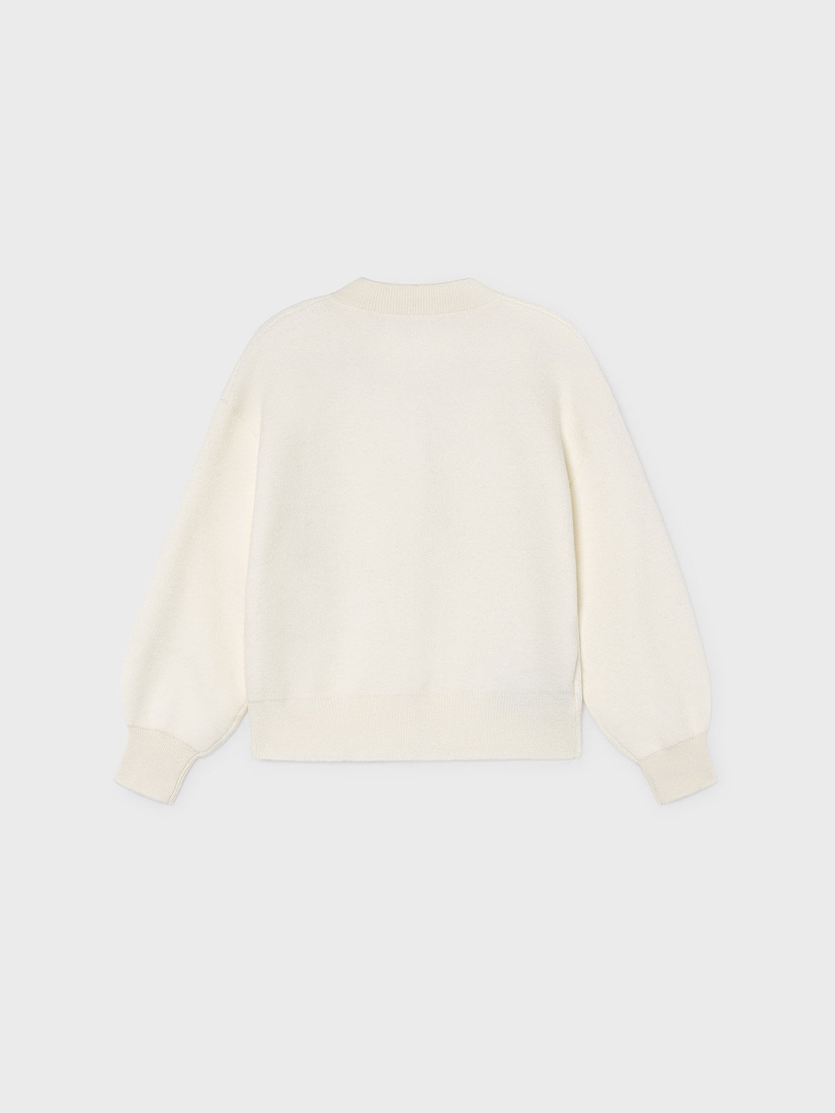 Casaco tricot bebé Soja (Creme / Pérola)  para Menina - Mayoral