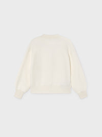 Casaco tricot bebé Soja (Creme / Pérola)  para Menina - Mayoral