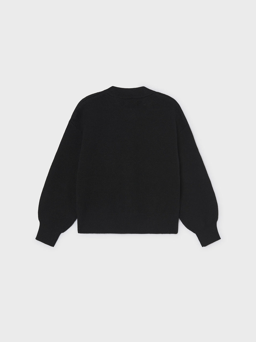 Casaco tricot bebé Preto (Preto)  para Menina - Mayoral