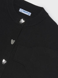 Casaco tricot bebé Preto (Preto)  para Menina - Mayoral