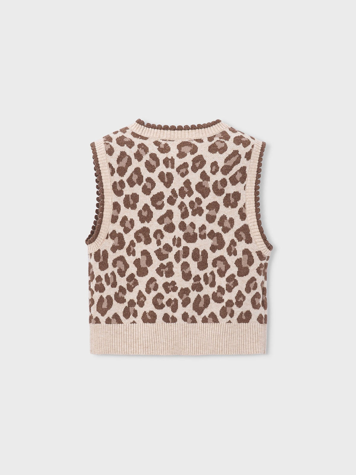 Colete tricot Castanha (Castanho)  para Menina - Mayoral
