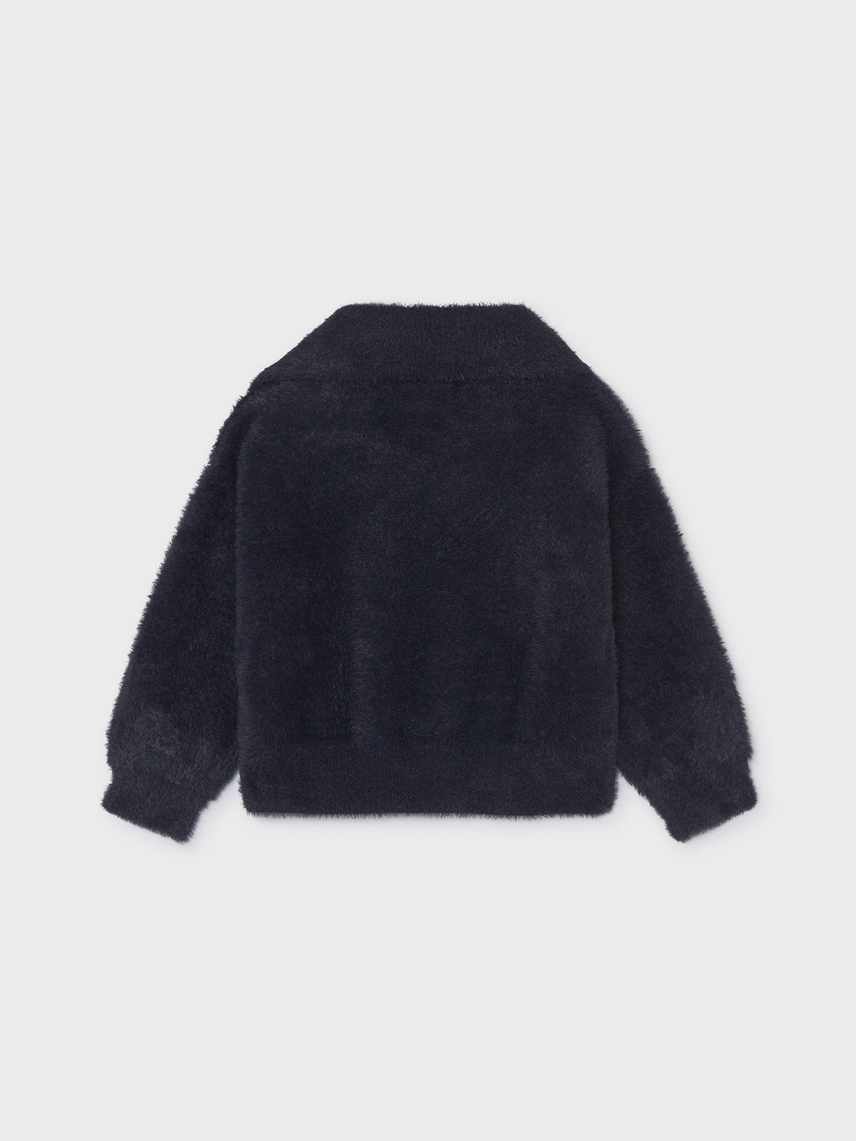 Casaco tricot pelo Marinho (Marinho)  para Menina - Mayoral