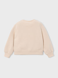 Sweat aplicações Tofu (Bege)  para Menina - Mayoral