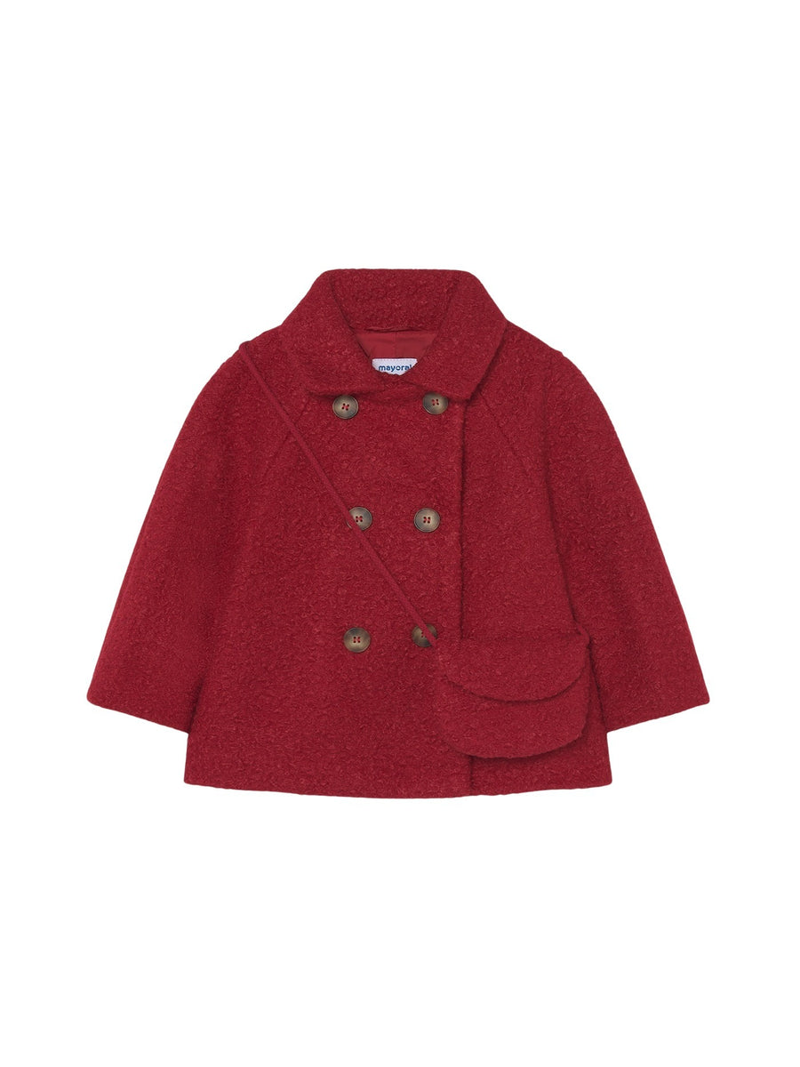 Casaco c/ bolsa Vermelho (Vermelho)  para Menina - Mayoral