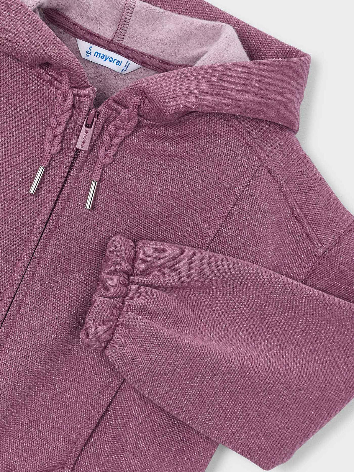 Casaco sport felpa Violeta v (Violeta)  para Menina - Mayoral