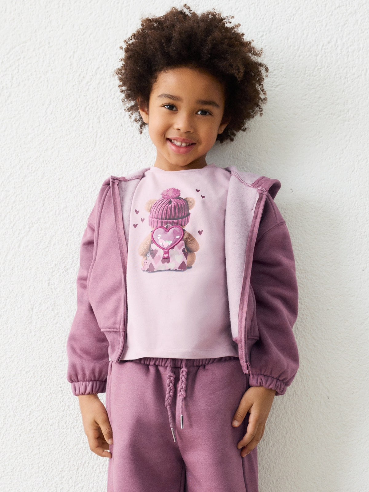 Casaco sport felpa Violeta v (Violeta)  para Menina - Mayoral