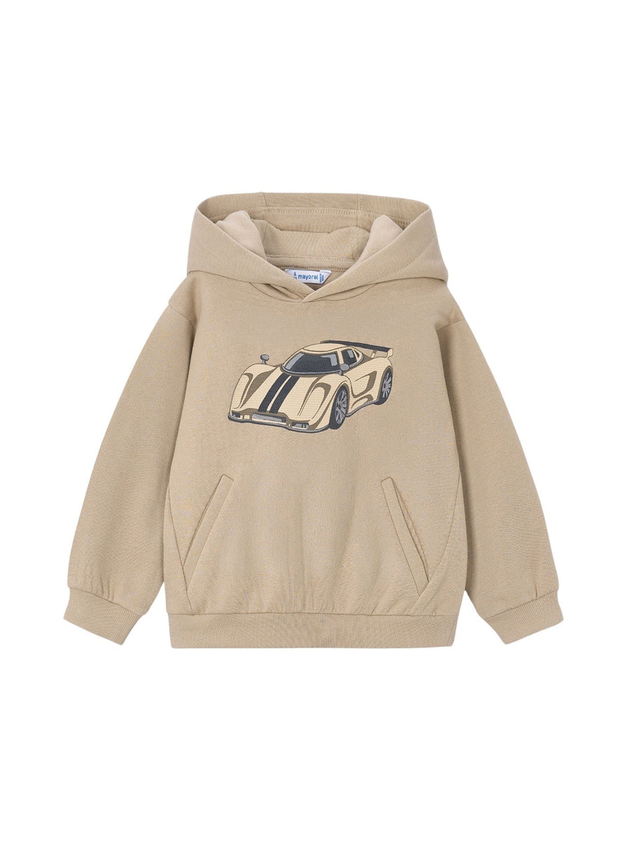 Sweat print relieve Avelã (Bege)  para Menino - Mayoral