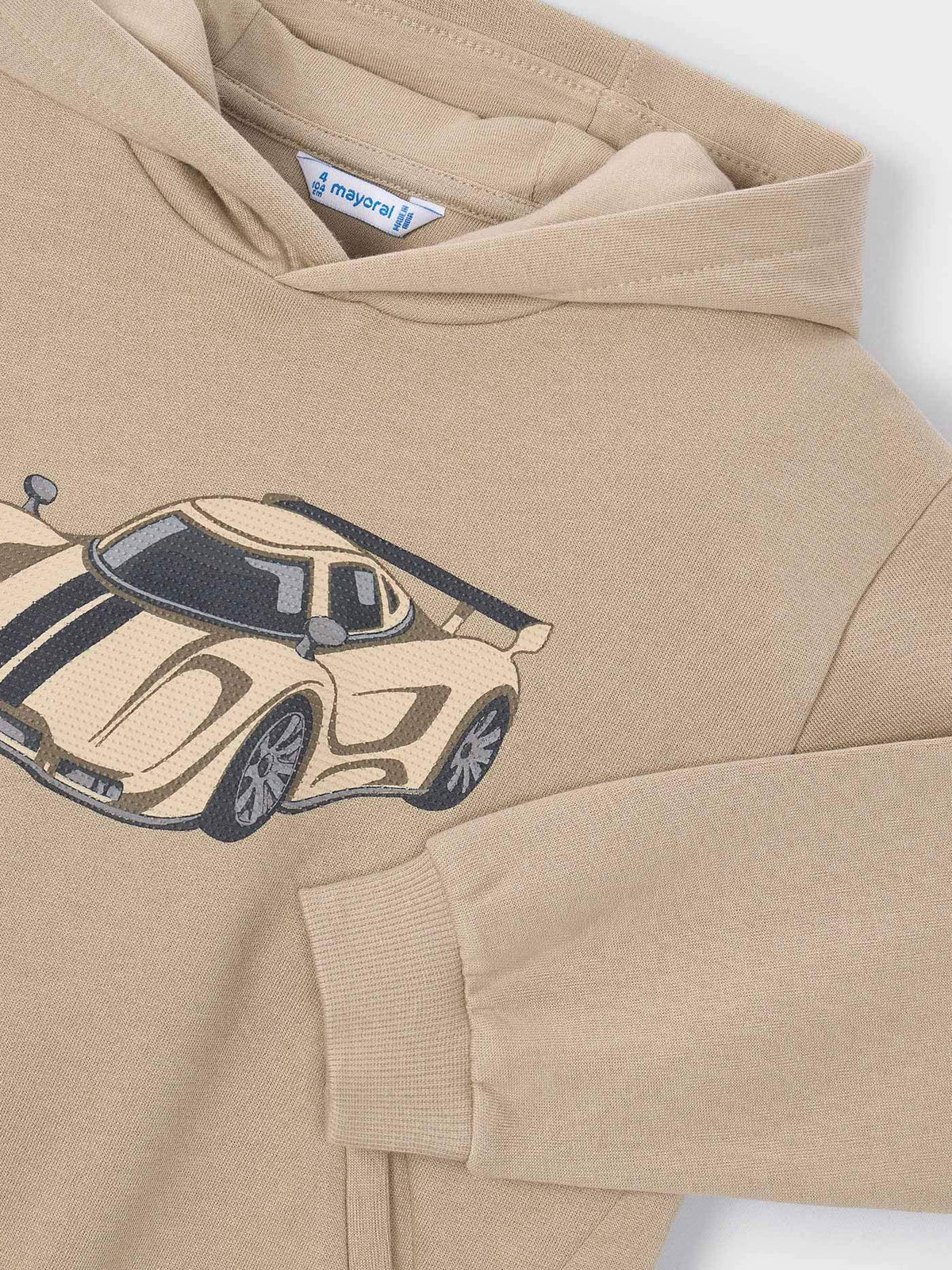 Sweat print relieve Avelã (Bege)  para Menino - Mayoral