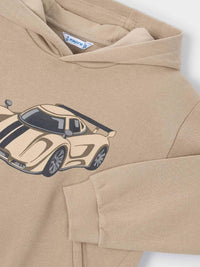 Sweat print relieve Avelã (Bege)  para Menino - Mayoral