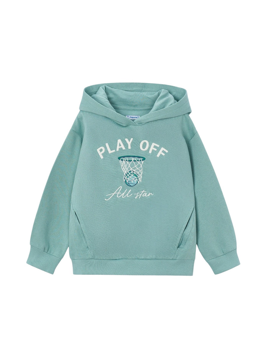 Sweat bordada Aquário (Turquesa)  para Menino - Mayoral