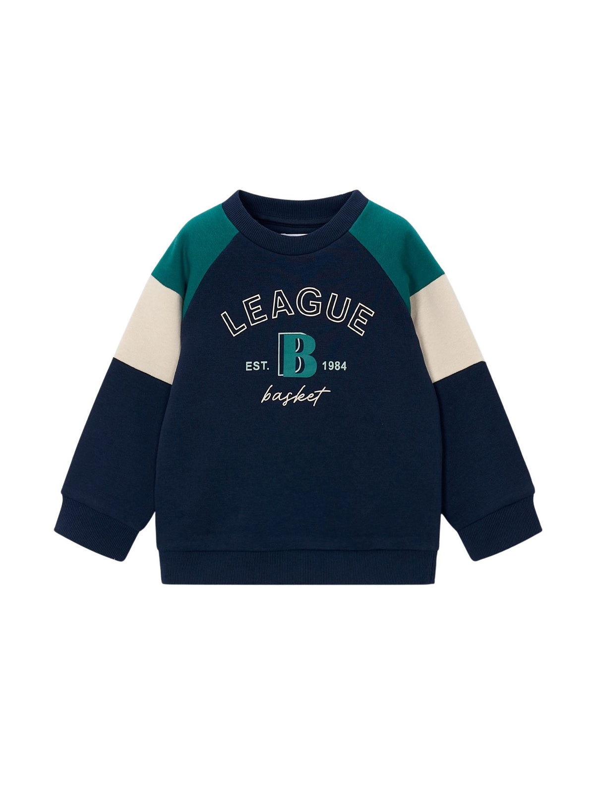 Sweat combinada "league" Azul (Marinho)  para Menino - Mayoral