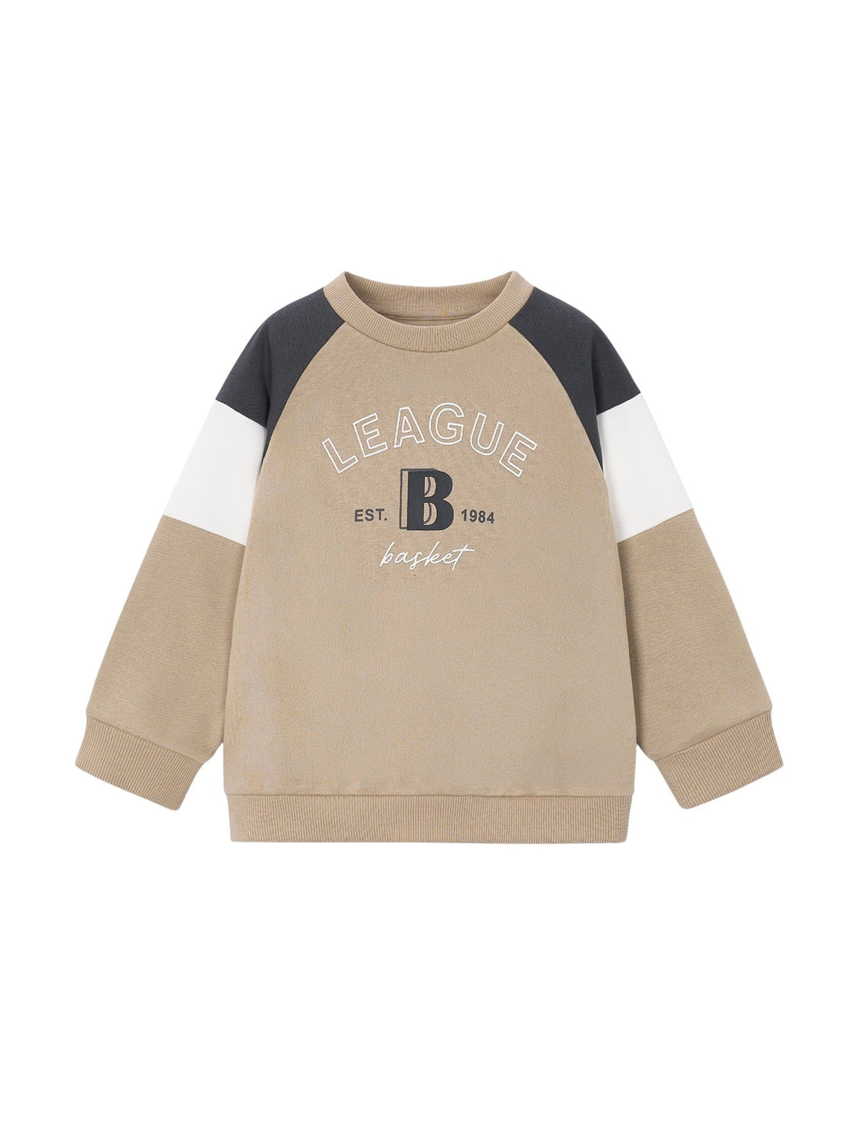 Sweat combinada "league" Avelã (Bege)  para Menino - Mayoral