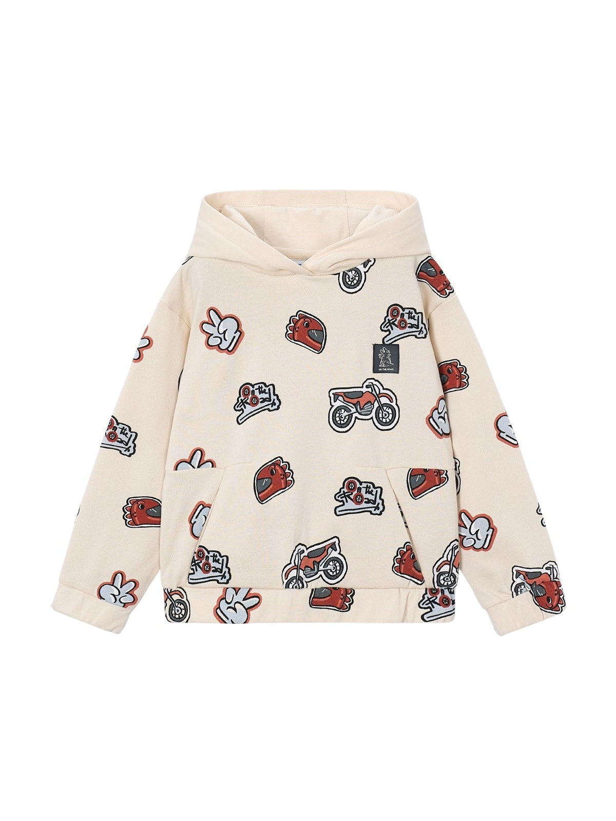 Sweat estampada Tofu (Bege)  para Menino - Mayoral