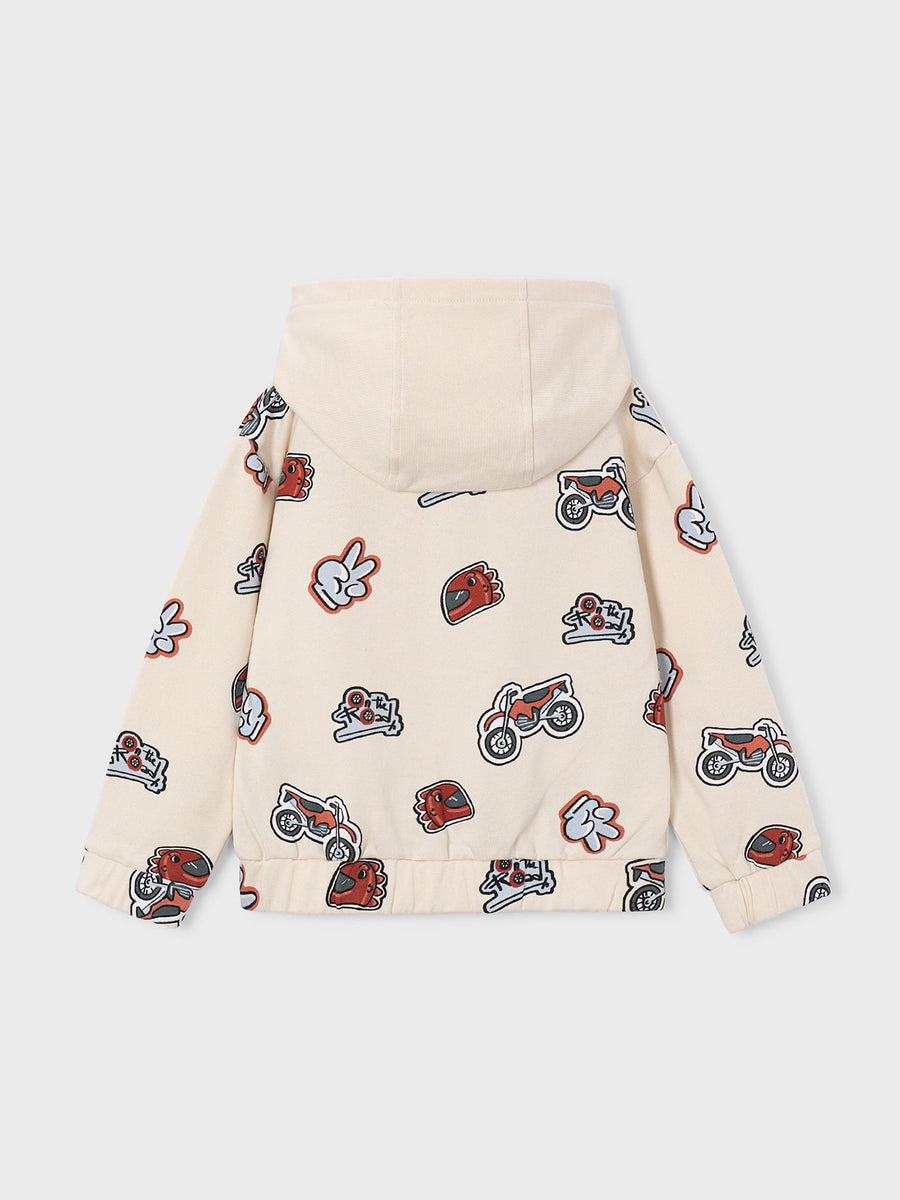 Sweat estampada Tofu (Bege)  para Menino - Mayoral