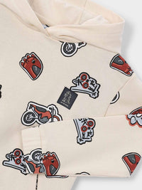 Sweat estampada Tofu (Bege)  para Menino - Mayoral