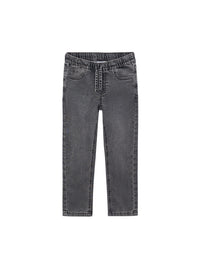 Calça soft denim jogger Cinz medio (Cinza)  para Menino - Mayoral